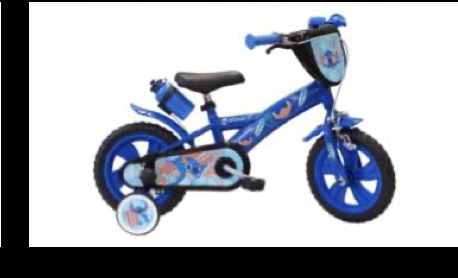 Bici Stitch Blu 12 N01