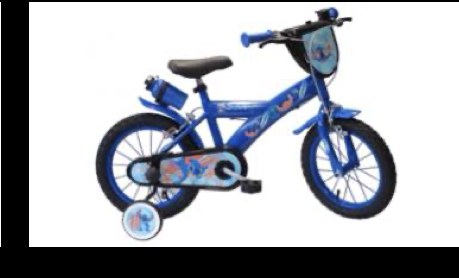 Bici Stitch Blu 14 N01