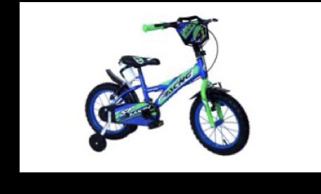Bici 14 Boy Racing Blu