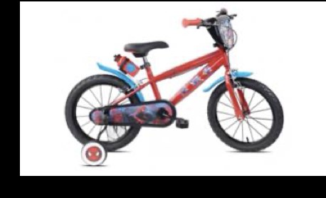 Bici Spiderman 16 N03