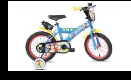 Bici Spidey 16 N03