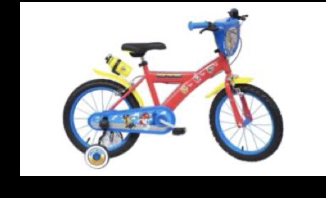 Bici Paw Patrol 16 N03