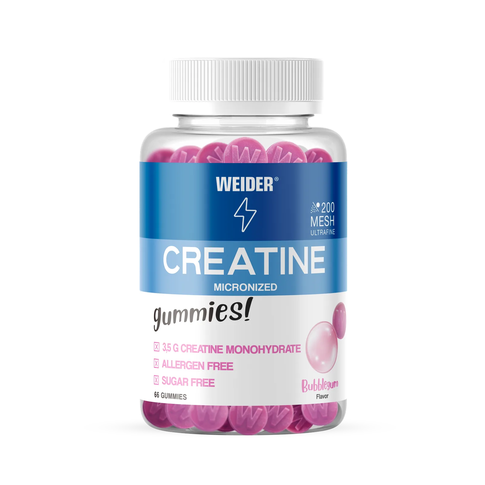 Weider Micronized 200 Mesh Creatine Gummy