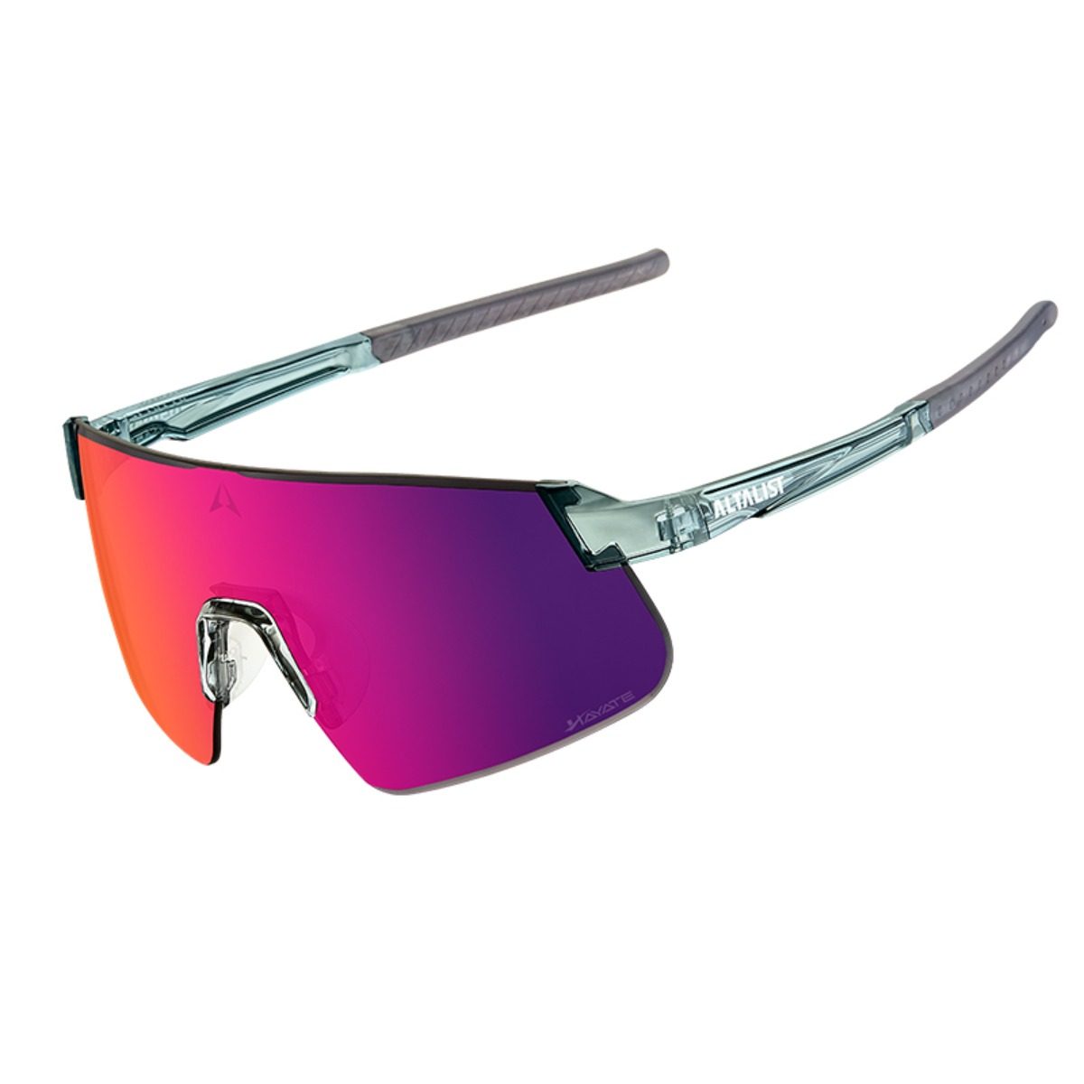 Occhiali Altalist Hayate R2 Triathlon Specchiati VIV20 Rosso Scuro/Grigio