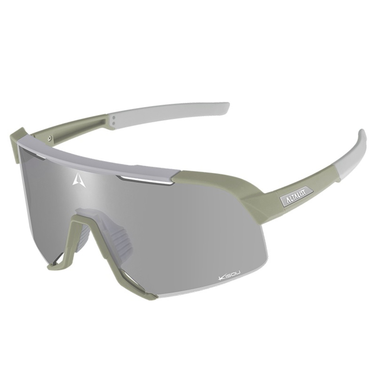 Altalist Occhiali Altalist Kisou Pxc Mountain Fotocromatici Silver/Verdi