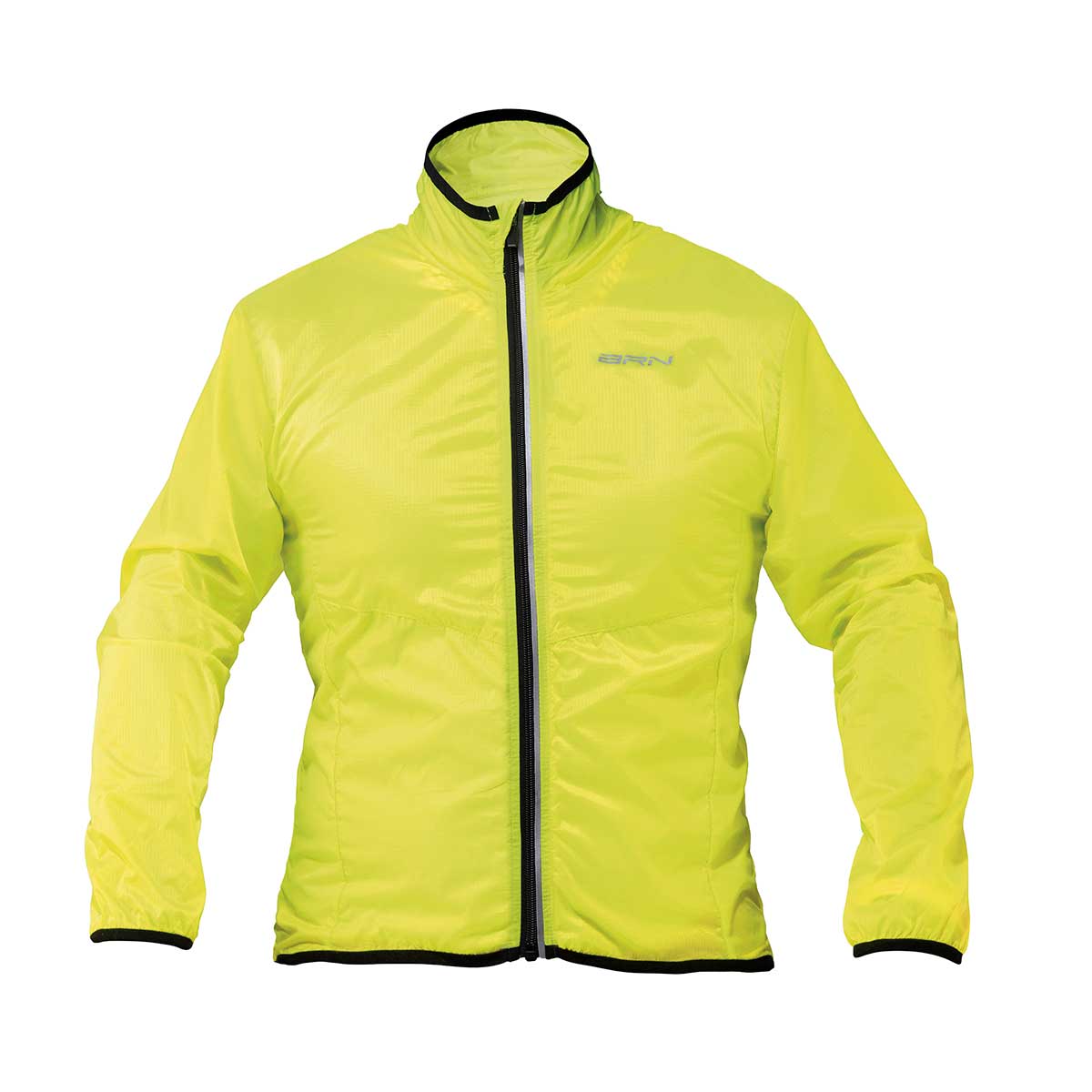 Antivento BRN Manica Lunga Giallo Fluo