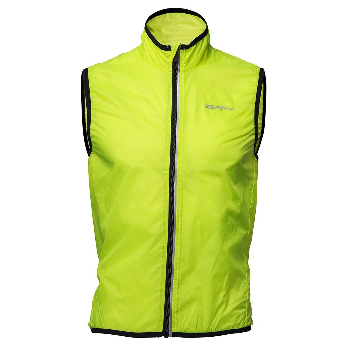 Antivento BRN Smanicato Giallo Fluo