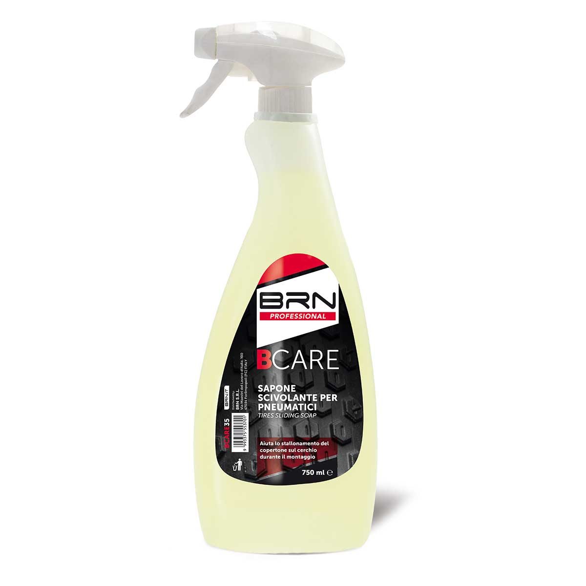 BRN Sapone Scivolante BRN Bcare 750 ML