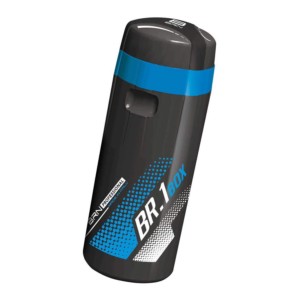 Borraccia Portaoggetti BRN BR1 Nera/Azzurra 600 ML