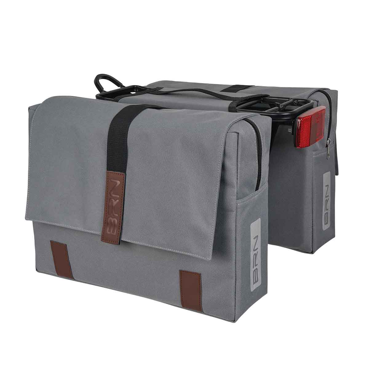 BRN Borse BRN Bisaccia Spring Grigie