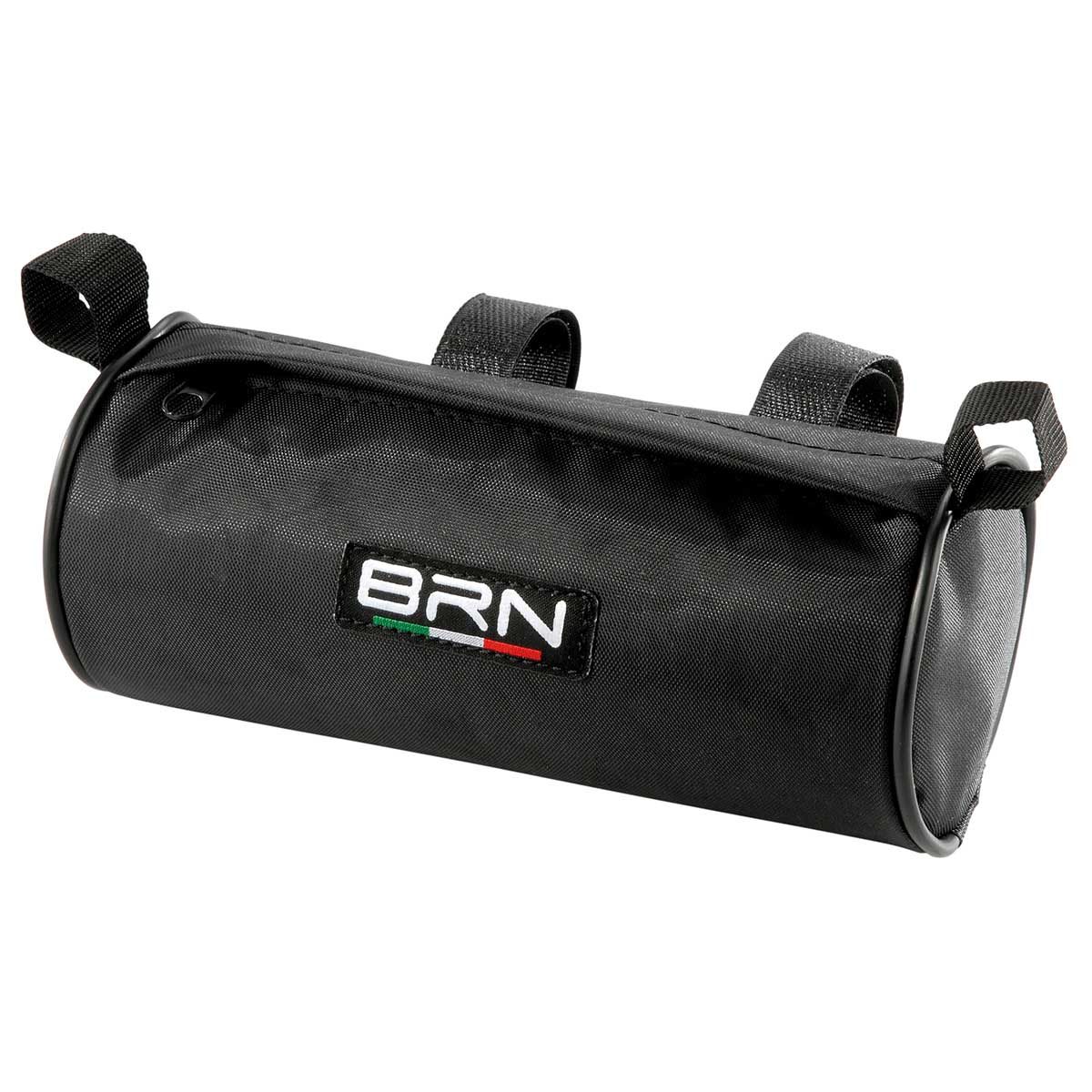 BRN Borsetta BRN Cilindrica al Manubrio Nera