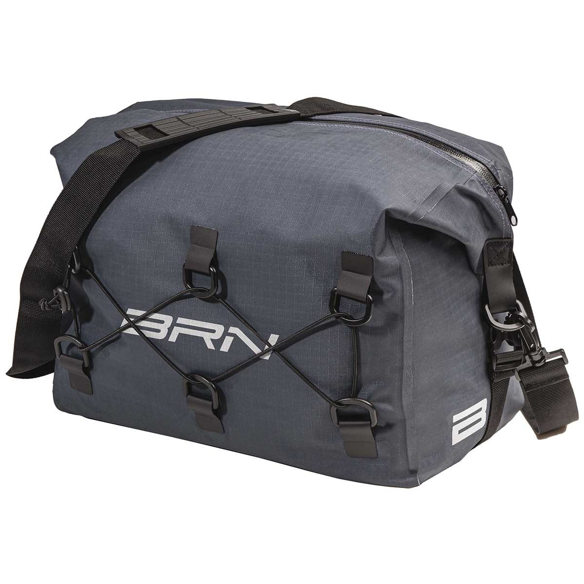 Borsa BRN Bike Travel al Portapacco Grigia