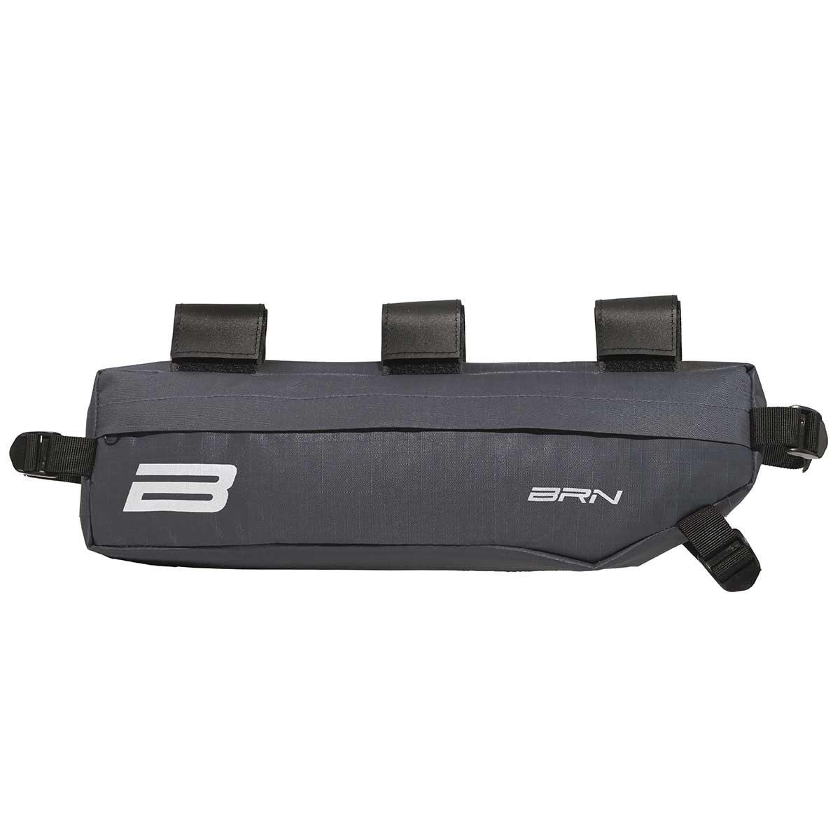 Borsa BRN Bike Travel al Telaio Inferiore Grigia
