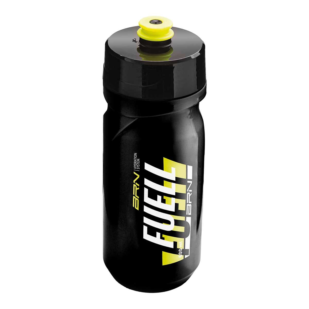 Borraccia BRN Fuell Nera/Gialla 600 ML