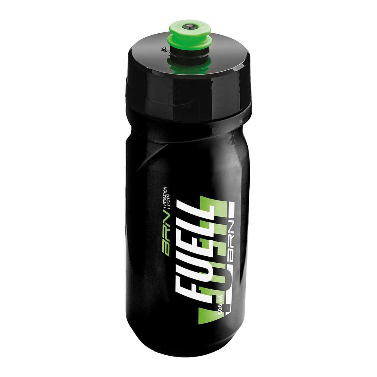 Borraccia BRN Fuell Nera/Verde 600 ML