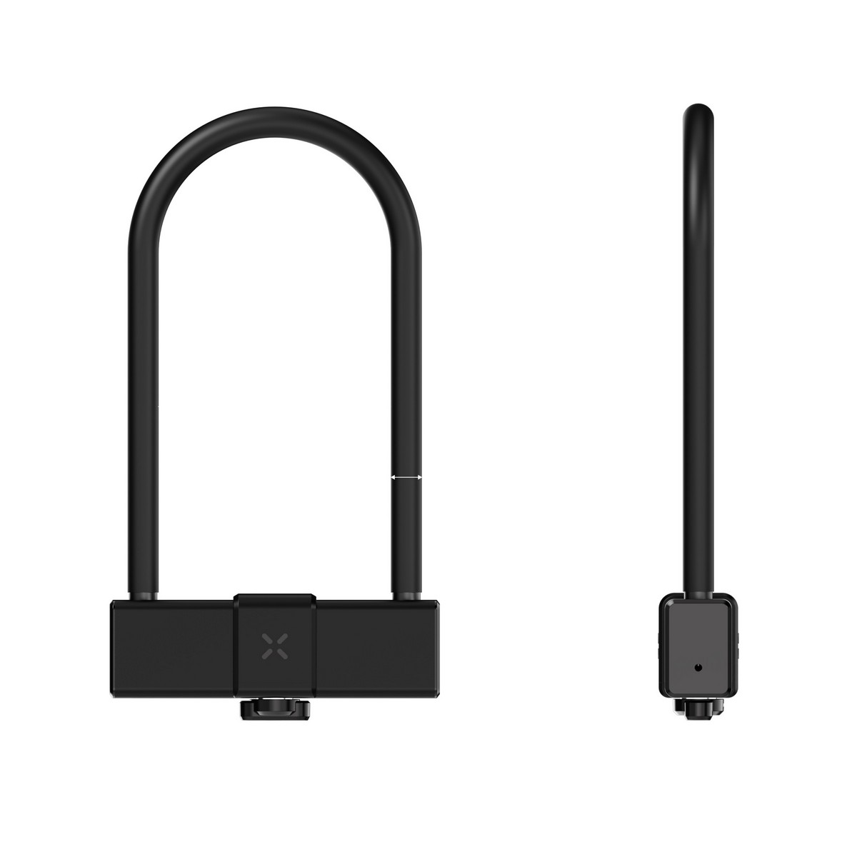 BRN Lucchetto Black X Titan Smart U-Lock 115 X 229 MM