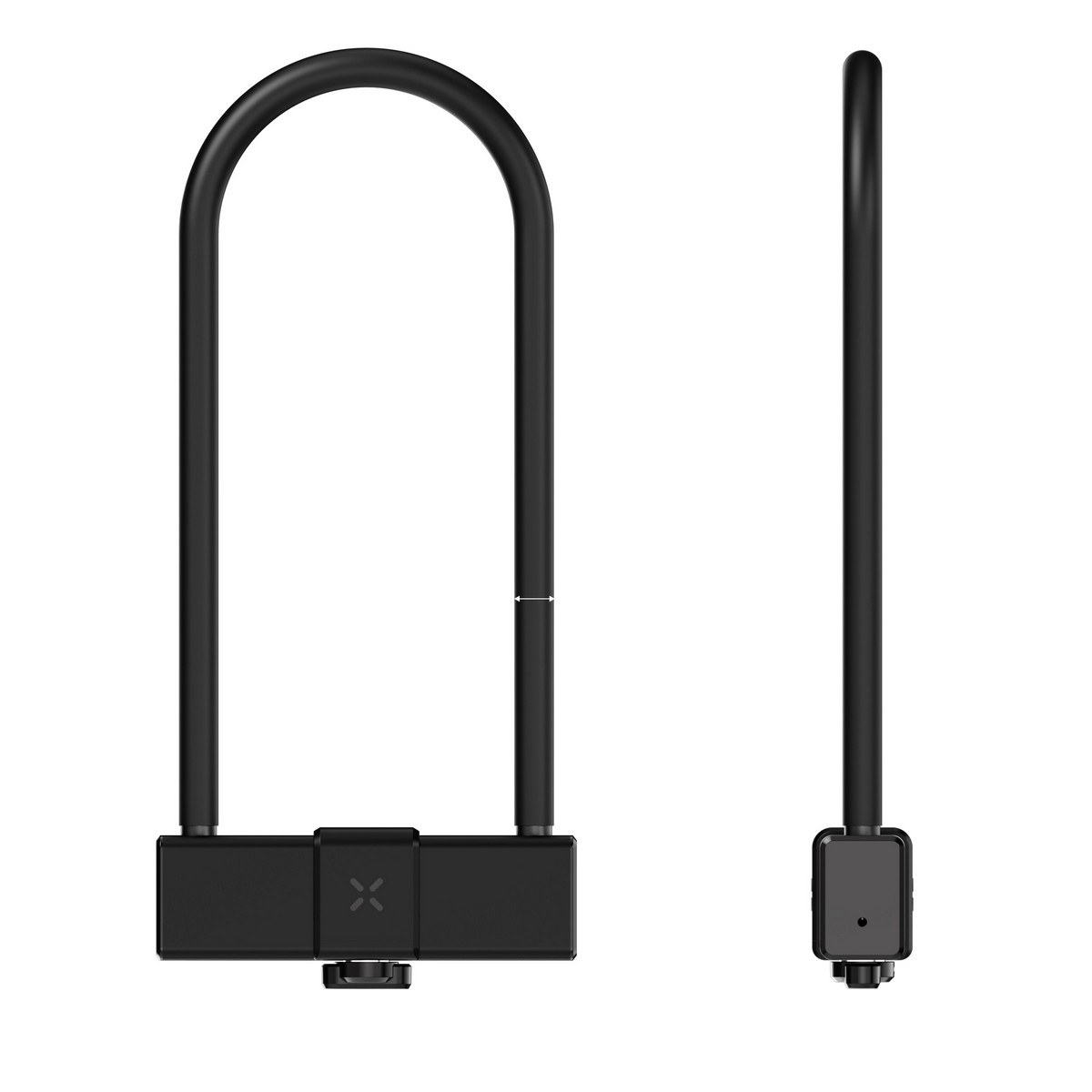 BRN Lucchetto Black X Titan Smart U-Lock 115 X 292 MM