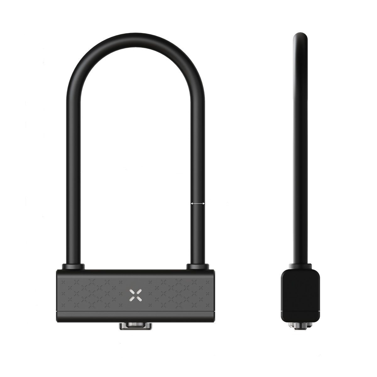 BRN Lucchetto Blackx Titan Smart Rocksolid 115 X 229 X 15 MM