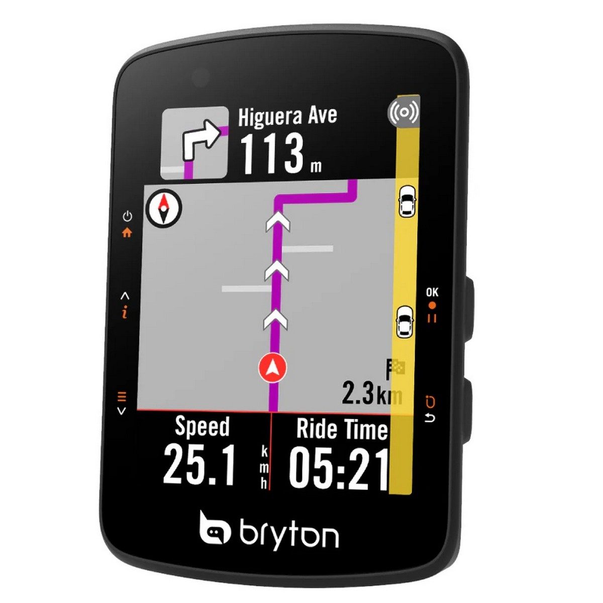 Ciclocomputer Bryton Rider 550D con Sensore Cadenza e Fascia Cardio
