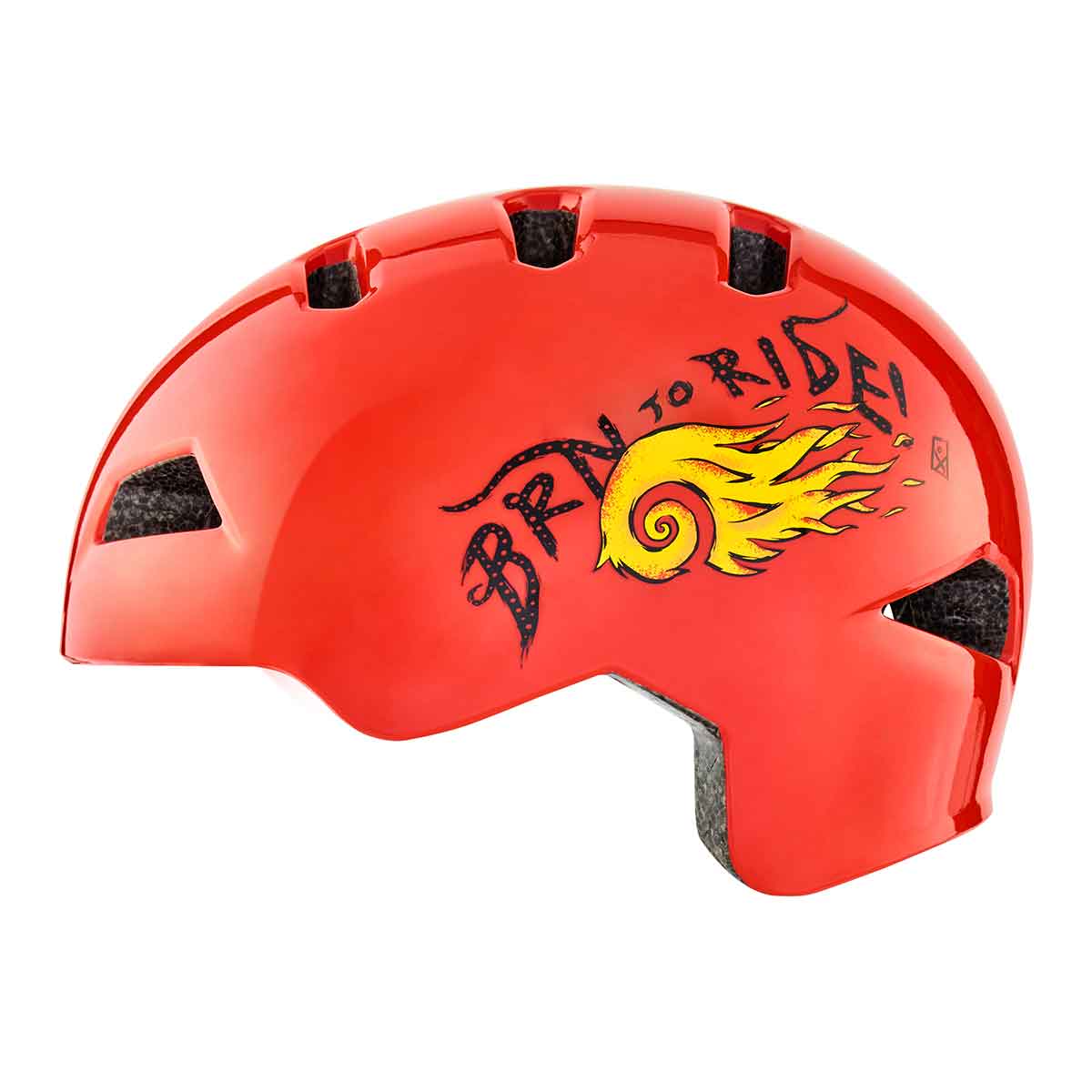 Casco BRN Fiamma Rosso