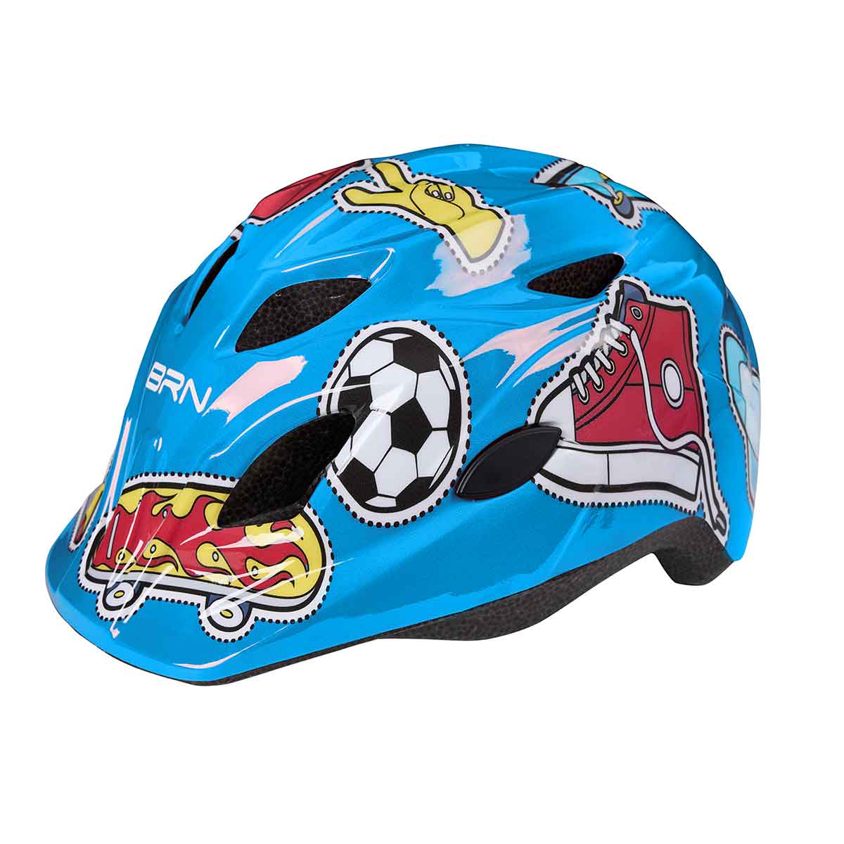 BRN Casco BRN Sticky Blu