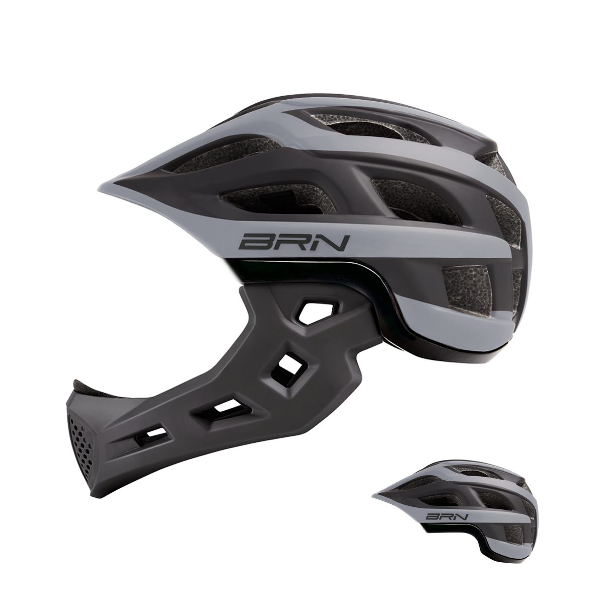Casco BRN Full Nero