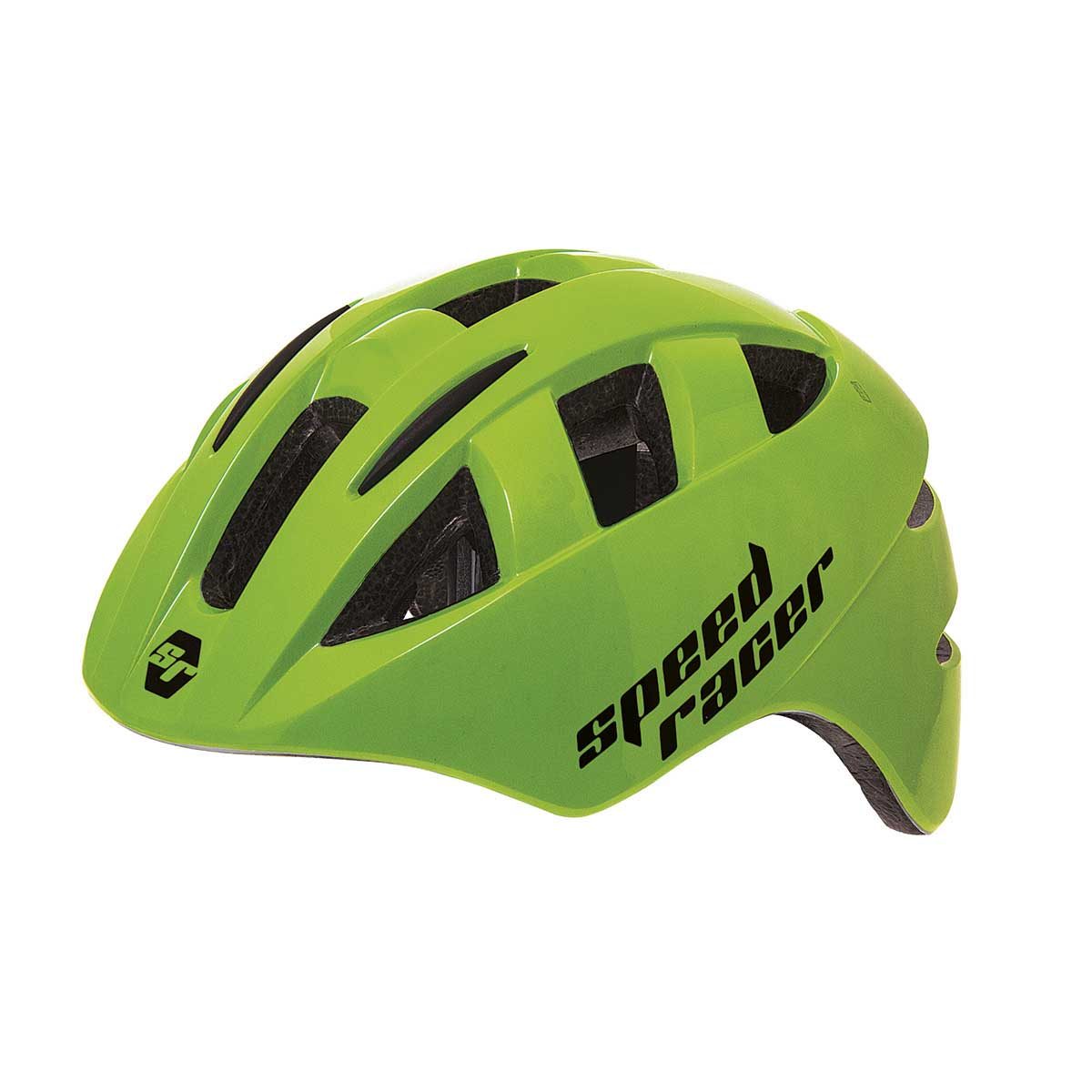BRN Casco BRN Speed Racer Verde Fluo