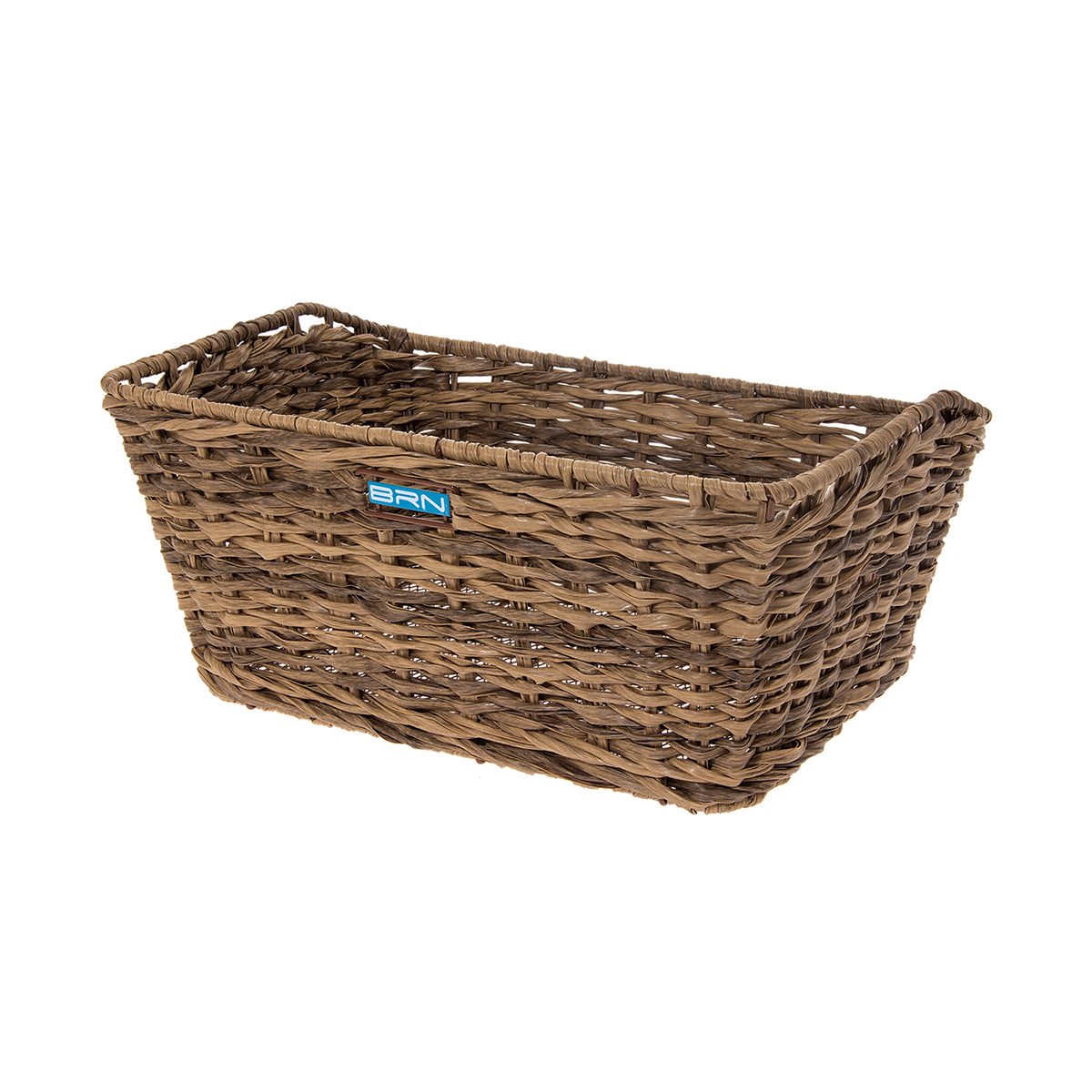 Cesto BRN Vintage Rettangolare Marrone Eco-Rattan