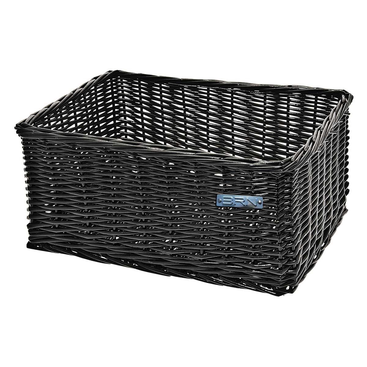 BRN Cesto BRN Monella in Vimini Nero