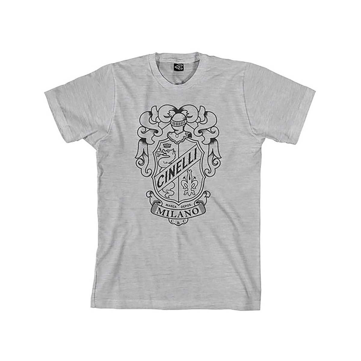 Cinelli T-Shirt Cinelli Crest Grigia