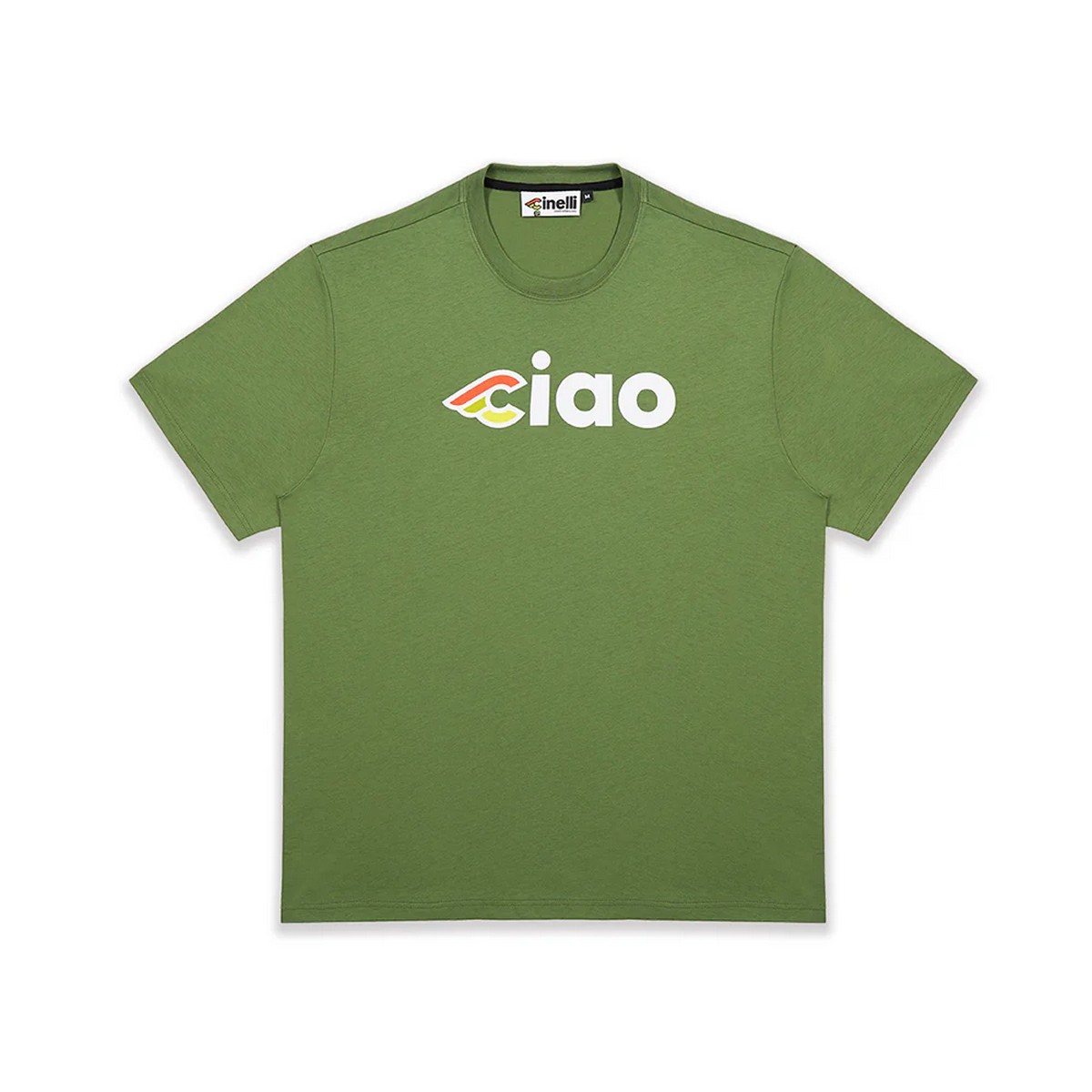 Cinelli T-Shirt Cinelli Ciao Verde Regular