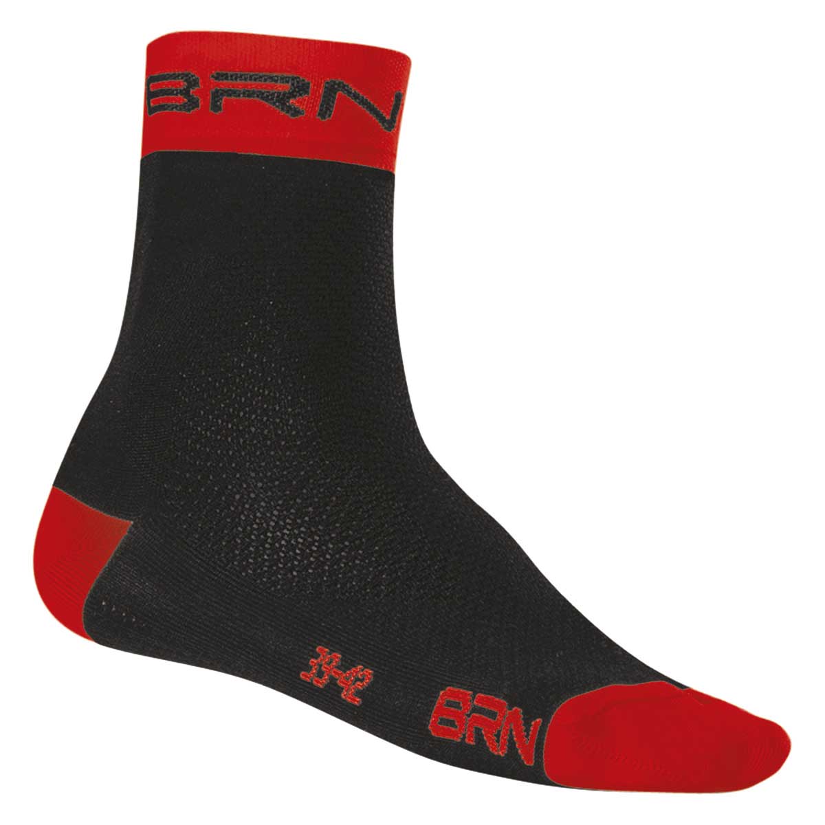 BRN Calzini BRN Neri/Rossi