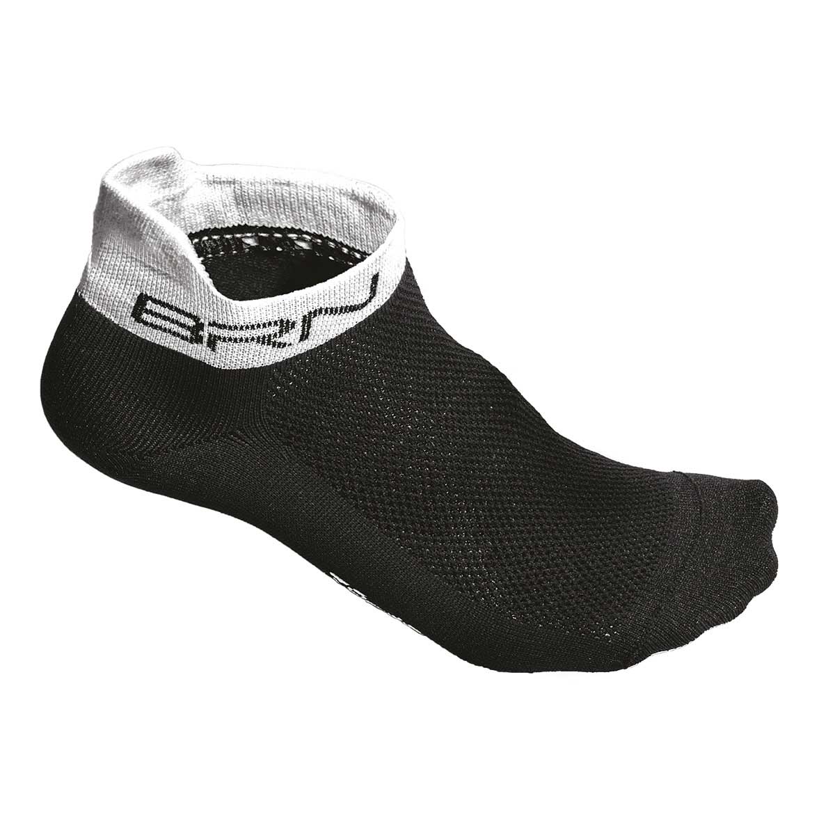 BRN Calzini BRN Short Neri/Bianchi