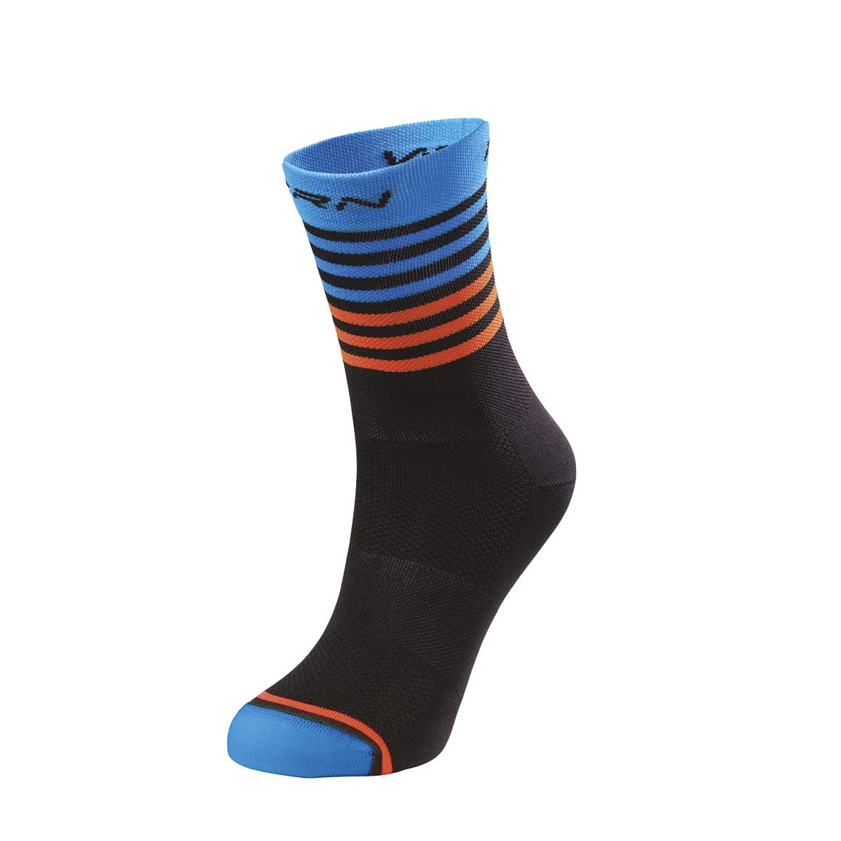 BRN Calzini BRN Stripes Azzurri/Arancio
