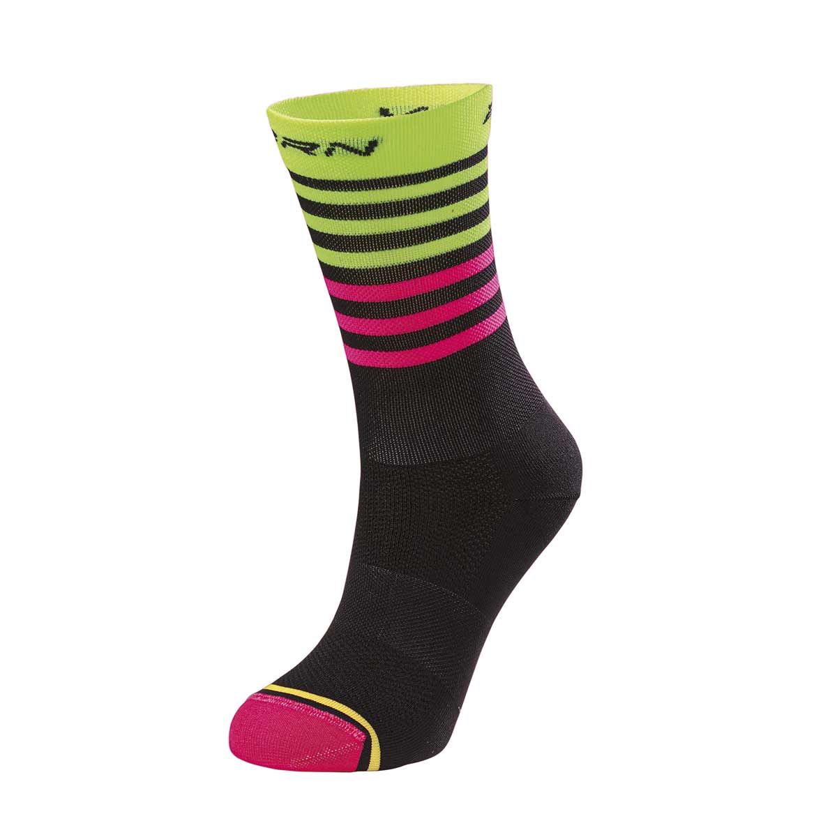 BRN Calzini BRN Stripes Gialli/Viola