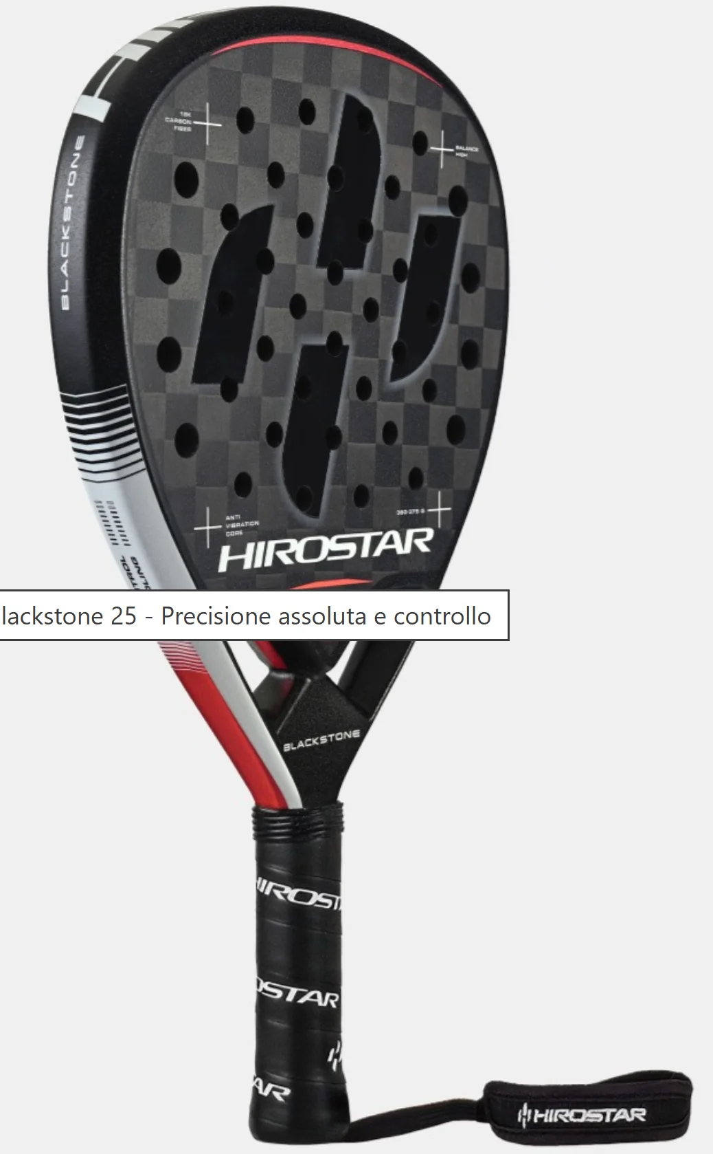Hirostar Racchetta HIROSTAR BLACKSTONE 2026
