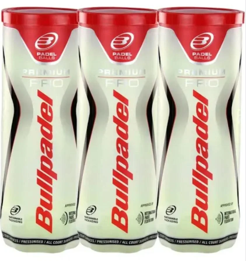 Bullpadel Premium Pro 3 tubi di palline