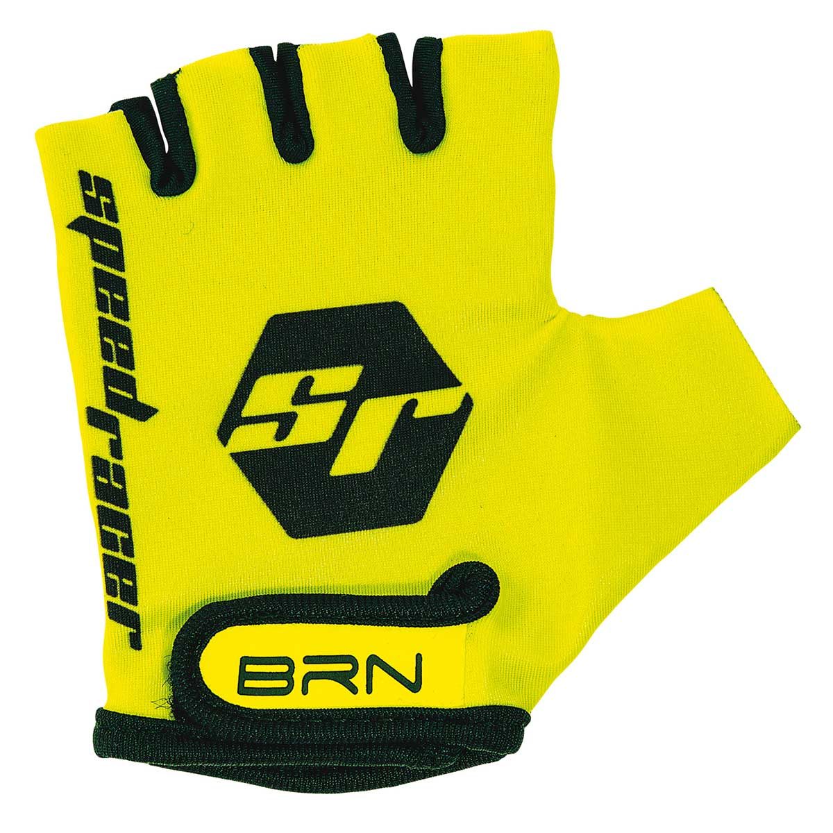 Guanti BRN Bambino Speed Racer Gialli Fluo