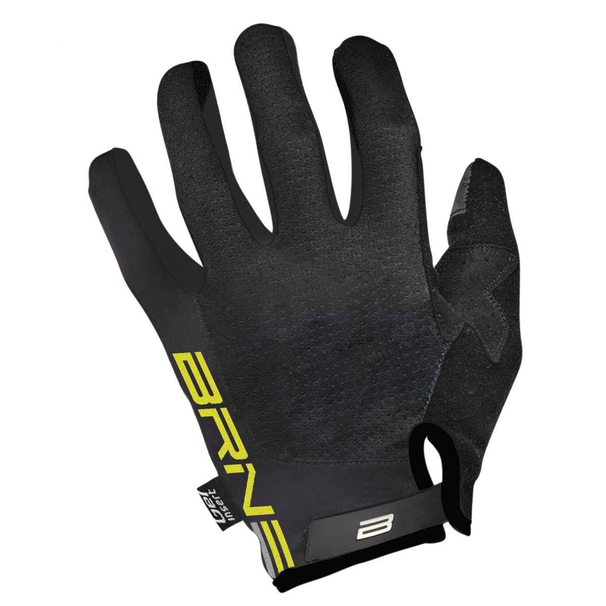 BRN Guanti BRN Gel PRO Touch Line Lunghi Gialli Fluo
