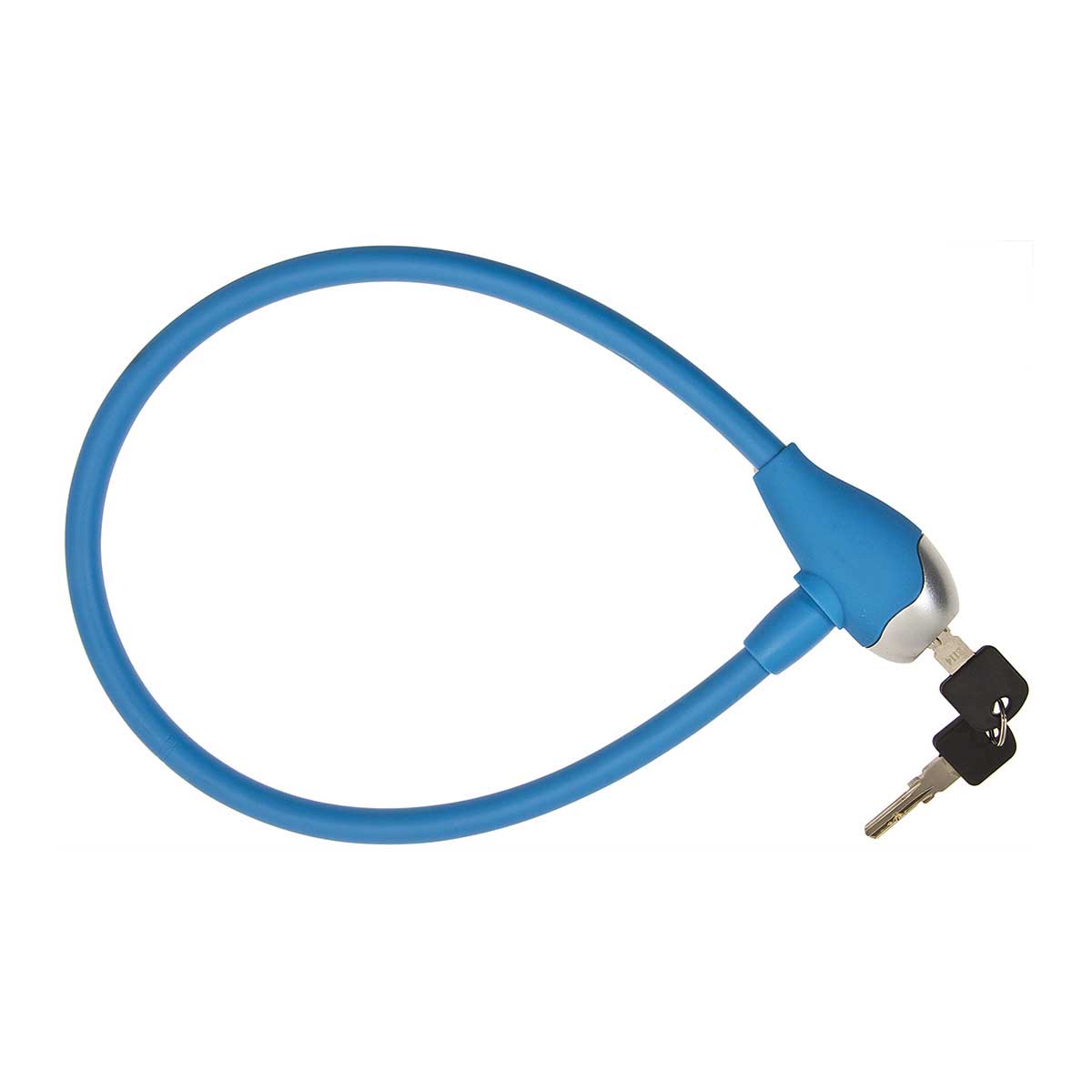 BRN Lucchetto BRN a Cavo Silicone Blu