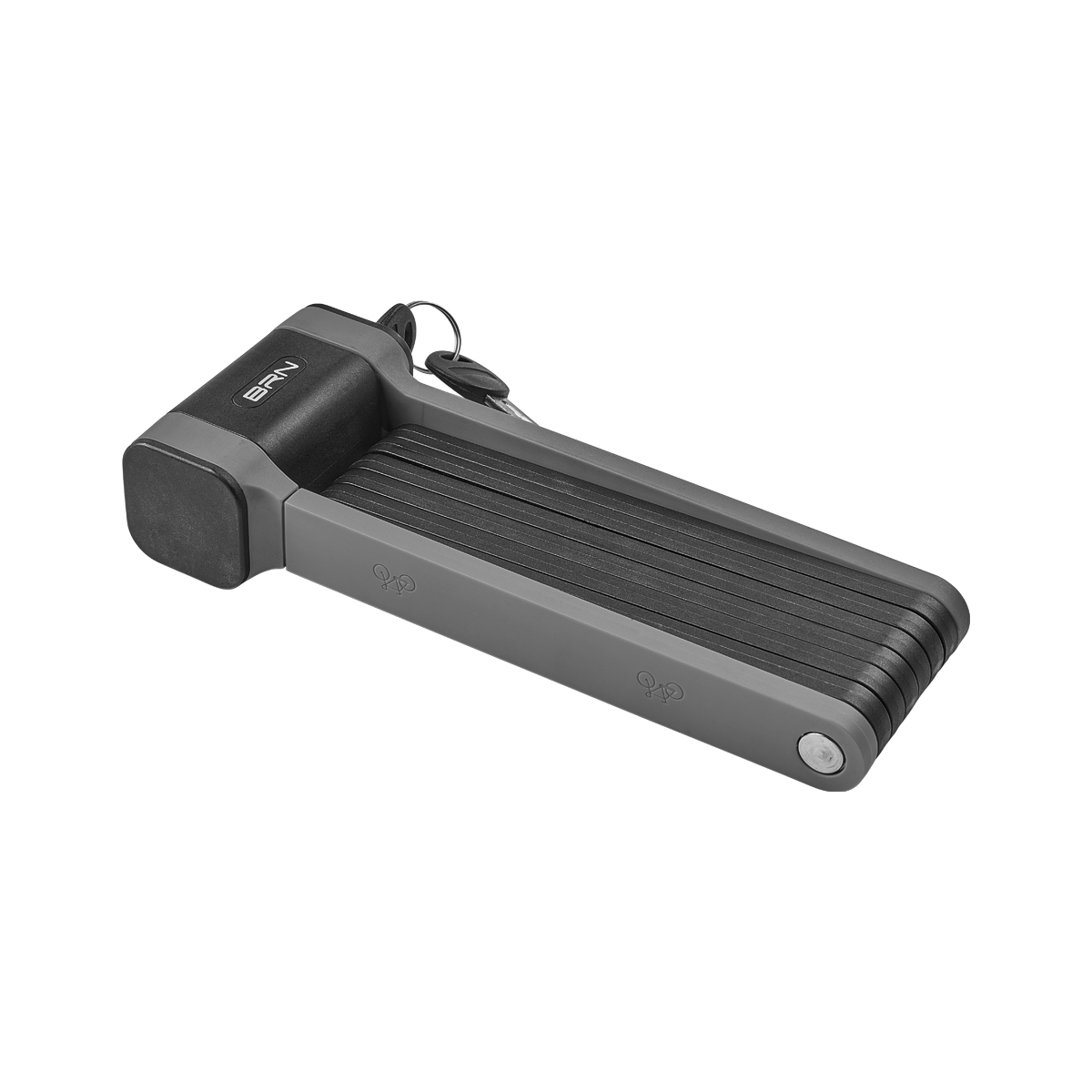 BRN Lucchetto BRN Pieghevole Cobra 1200 X 8 MM Grigio