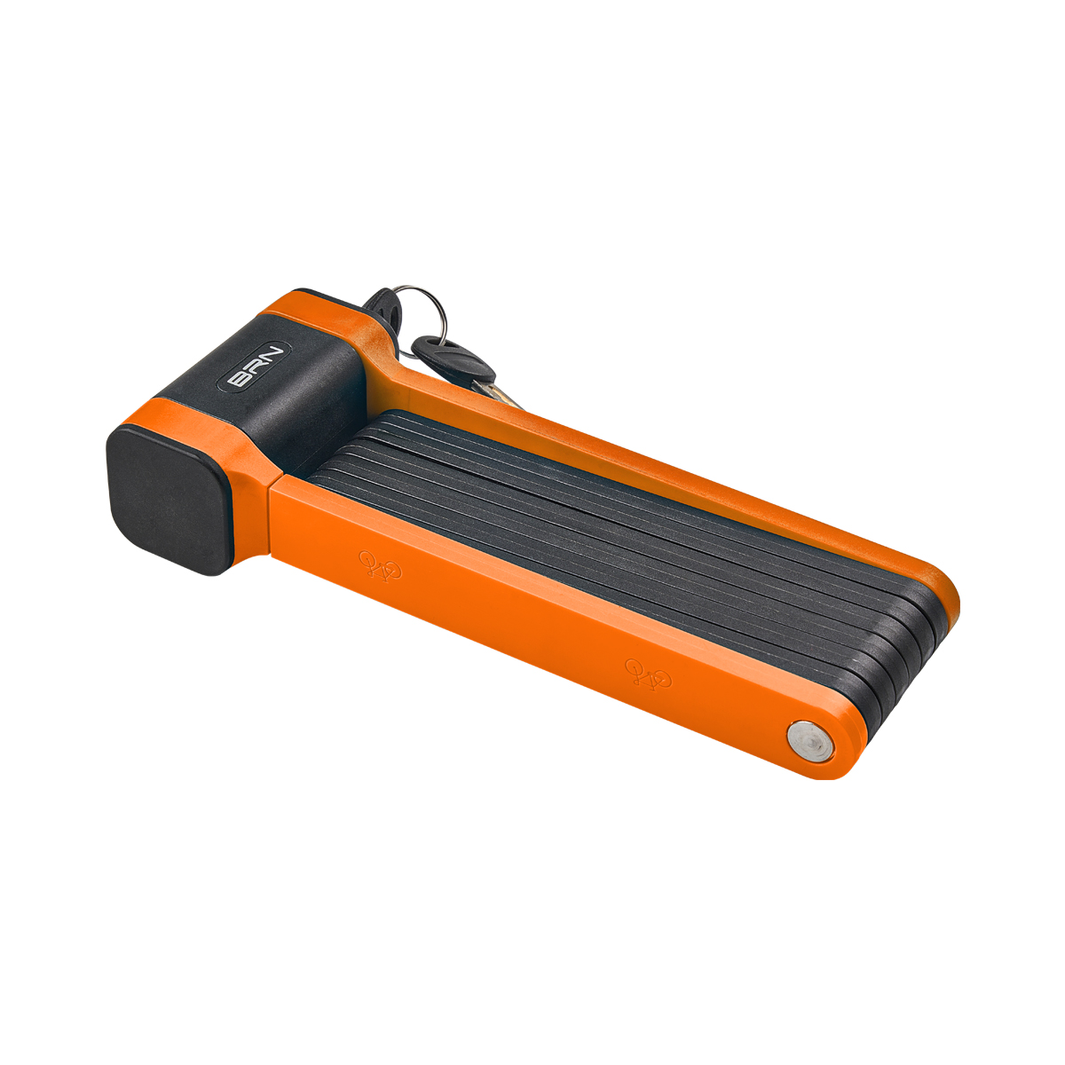 BRN Lucchetto BRN Pieghevole Cobra 1200 X 8 MM Arancio