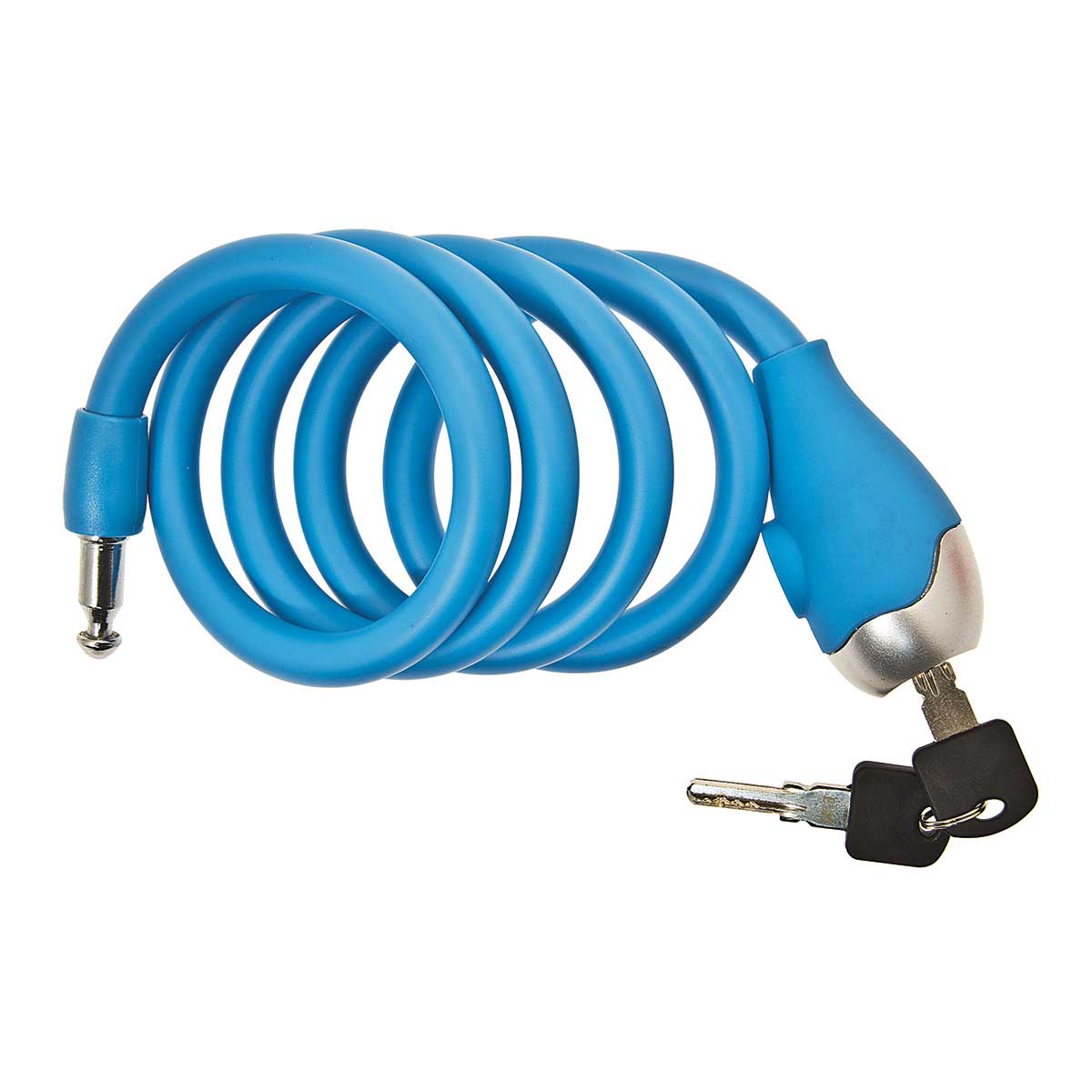 BRN Lucchetto BRN a Spirale Silicone Blu