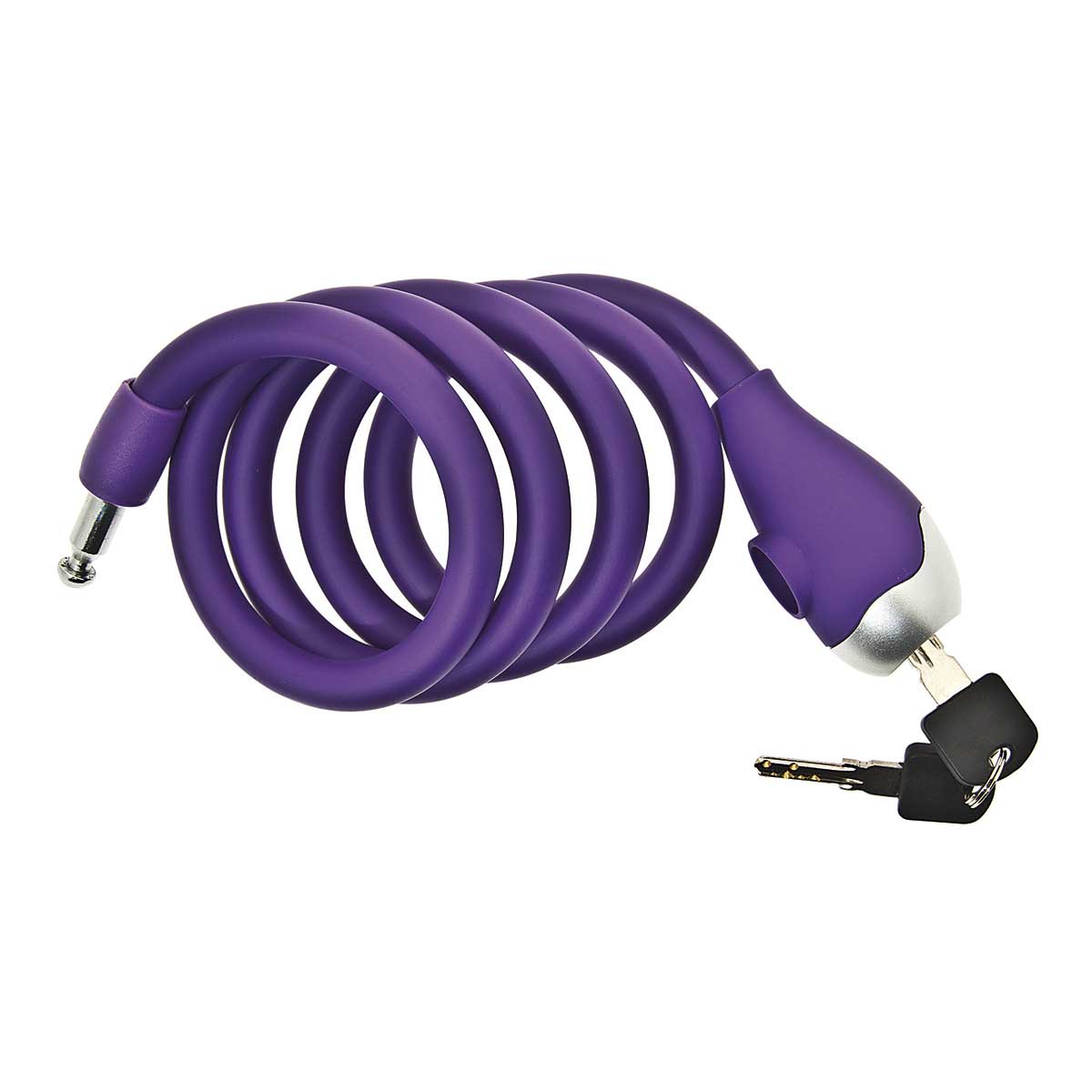 BRN Lucchetto BRN a Spirale Silicone Lilla