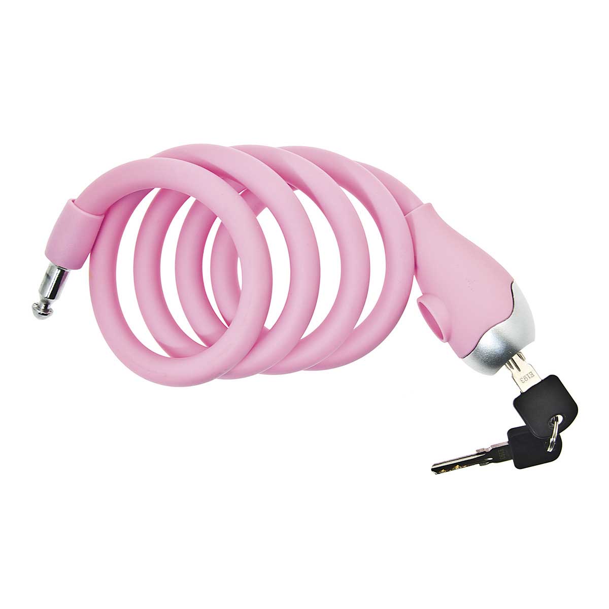 BRN Lucchetto BRN a Spirale Silicone Rosa