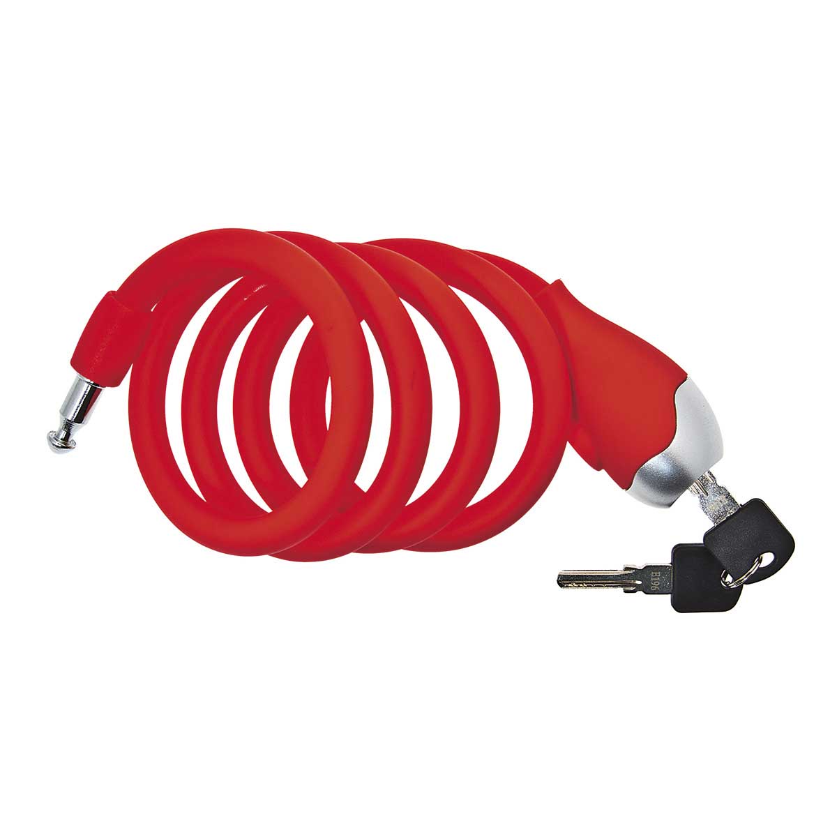 BRN Lucchetto BRN a Spirale Silicone Rosso