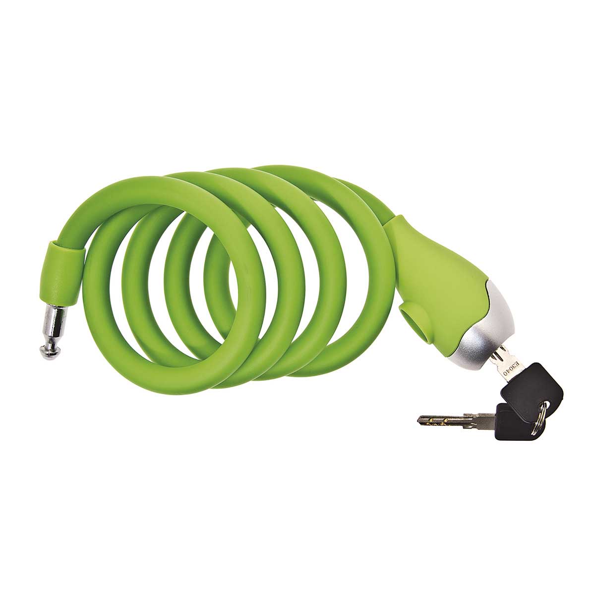 BRN Lucchetto BRN a Spirale Silicone Verde