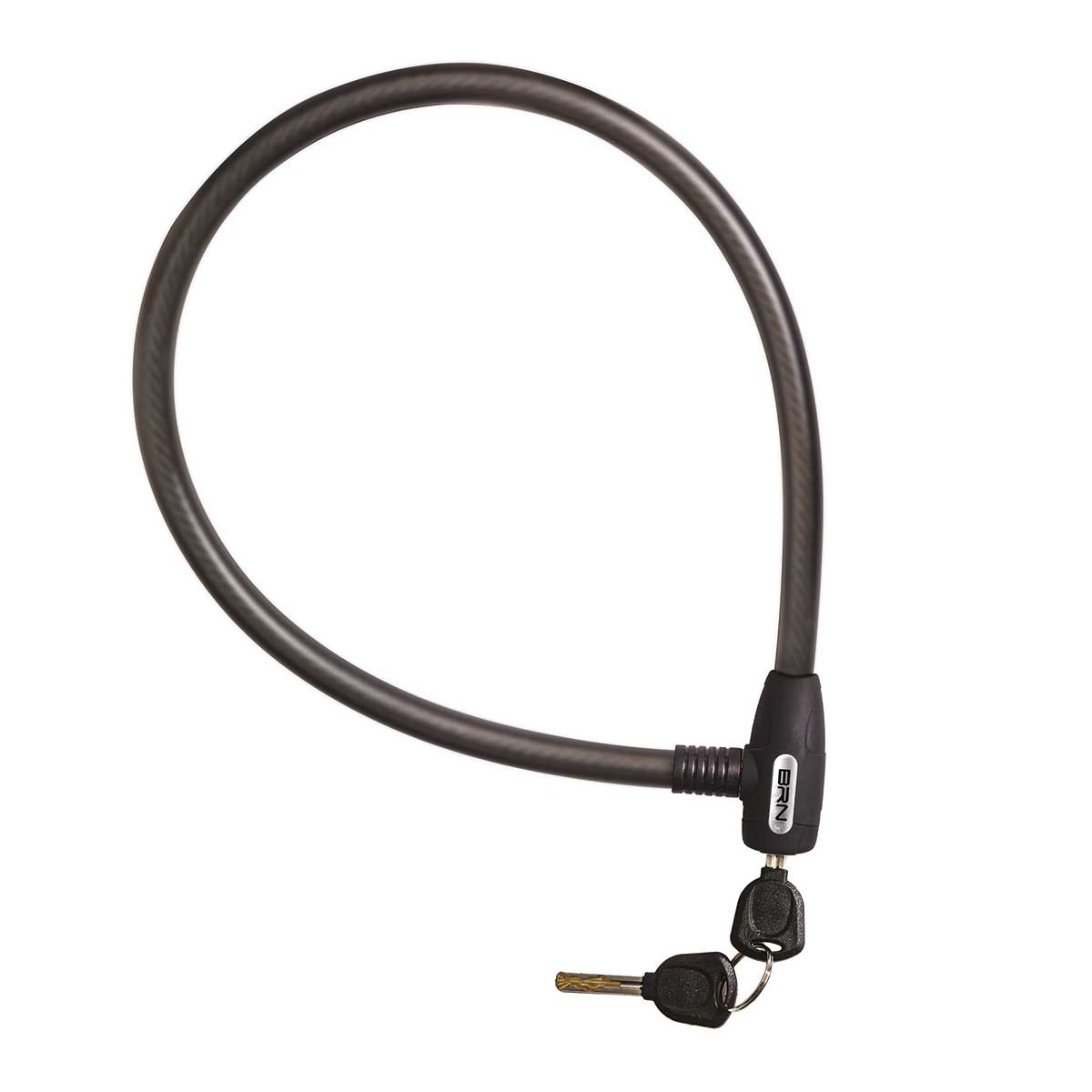 Lucchetto BRN Black Mamba Cavo 90 CM X 18 MM Nero Opaco