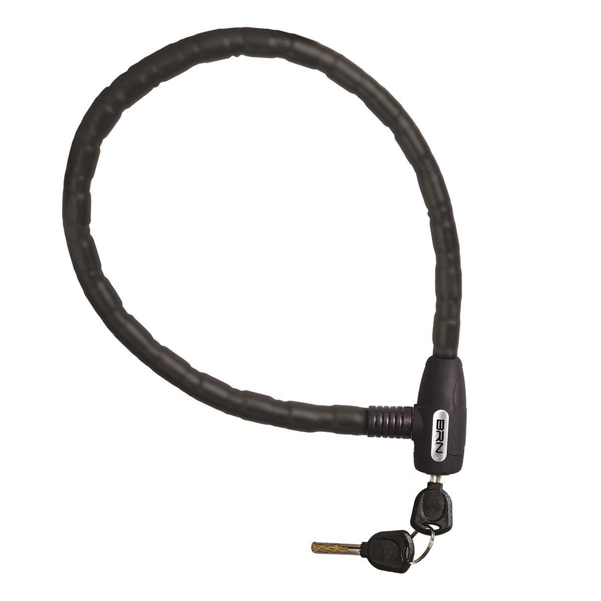Lucchetto BRN Black Mamba Pitone 80 CM X 18 MM Nero Opaco