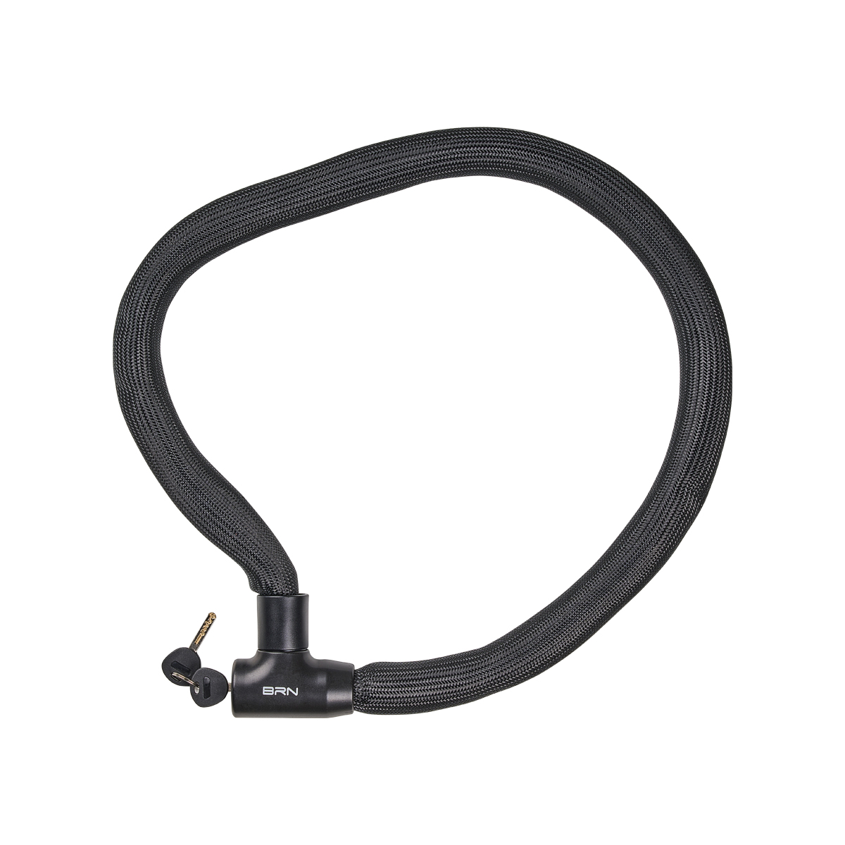 BRN Lucchetto BRN Flex Catena Chiave 1200 X 6 MM Nero